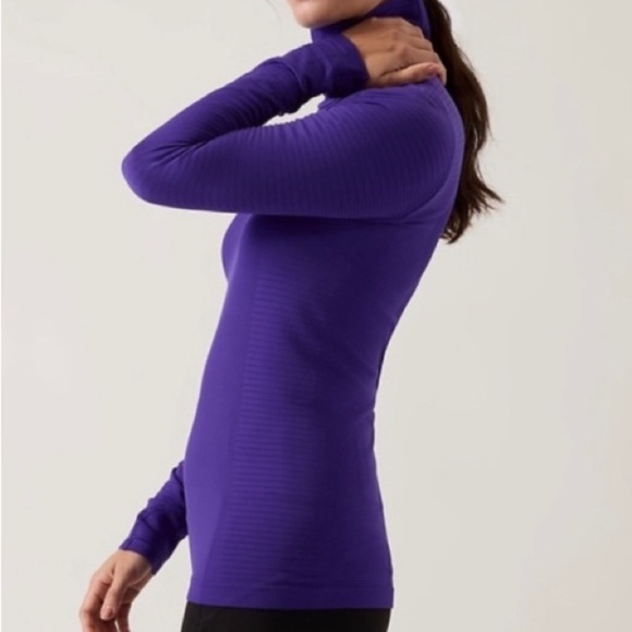 Athleta Flurry Blizzard Rib Turtleneck - Picture 2 of 10